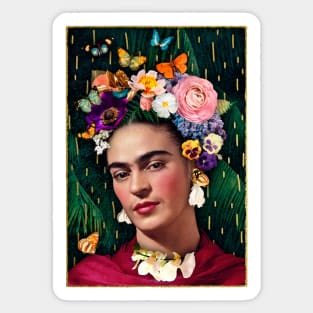 frida kahlo: everything flies – icons series Sticker